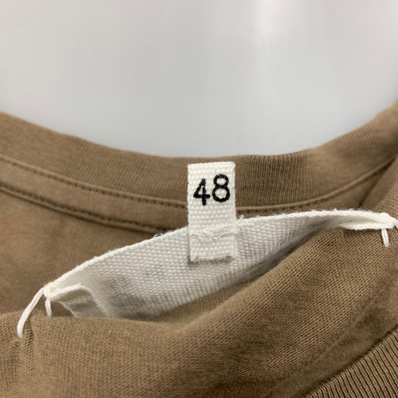 【中古品】【メンズ】 MAISON MARGIELA メゾン マルジェラ S50GC0476 SS TEE ショートスリーブ ティー トップス 半袖 141-260409-cs-21-izu サイズ：48 カラー：ベージュ 万代Net店