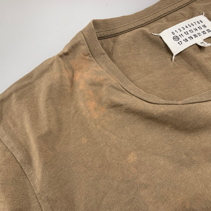 【中古品】【メンズ】 MAISON MARGIELA メゾン マルジェラ S50GC0476 SS TEE ショートスリーブ ティー トップス 半袖 141-260409-cs-21-izu サイズ：48 カラー：ベージュ 万代Net店