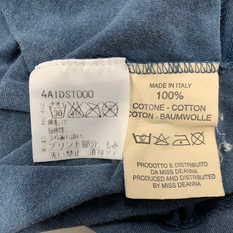 【中古品】【メンズ】 MARTIN MARGIELA マルタンマルジェラ 4AIDST000 ここのえタグ AIDS TEE エイズ ティー トップス 半袖 141-260409-cs-20-izu サイズ：不明 カラー：ブルー 万代Net店