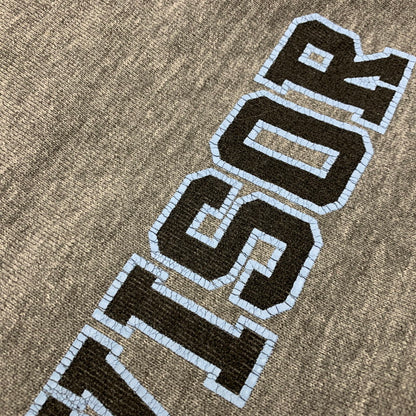 【中古品】【メンズ】 RUSSELL ラッセル USA製 CAMPUS REC 前V SWEATSHIRT スウェットシャツ トップス 長袖 146-260409-cs-14-izu サイズ：L カラー：グレー 万代Net店