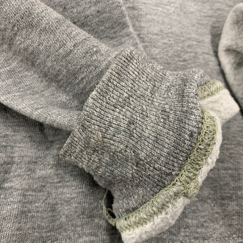 【中古品】【メンズ】 RUSSELL ラッセル USA製 CAMPUS REC 前V SWEATSHIRT スウェットシャツ トップス 長袖 146-260409-cs-14-izu サイズ：L カラー：グレー 万代Net店