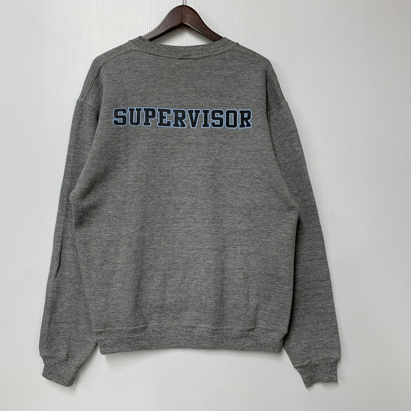 【中古品】【メンズ】 RUSSELL ラッセル USA製 CAMPUS REC 前V SWEATSHIRT スウェットシャツ トップス 長袖 146-260409-cs-14-izu サイズ：L カラー：グレー 万代Net店