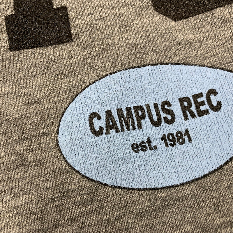 【中古品】【メンズ】 RUSSELL ラッセル USA製 CAMPUS REC 前V SWEATSHIRT スウェットシャツ トップス 長袖 146-260409-cs-14-izu サイズ：L カラー：グレー 万代Net店