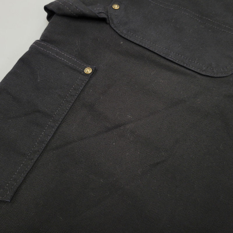 【中古品】【メンズ】 Carhartt カーハート B136 BLK USA製 DOUBLE FRONT WASHED DUCK WORK PANT ダブルフロント ウォッシュド ダック ワークパンツ ボトムス 157-260407-kh-07-izu サイズ：40×32 カラー：ブラック 万代Net店