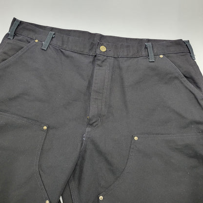 【中古品】【メンズ】 Carhartt カーハート B136 BLK USA製 DOUBLE FRONT WASHED DUCK WORK PANT ダブルフロント ウォッシュド ダック ワークパンツ ボトムス 157-260407-kh-07-izu サイズ：40×32 カラー：ブラック 万代Net店