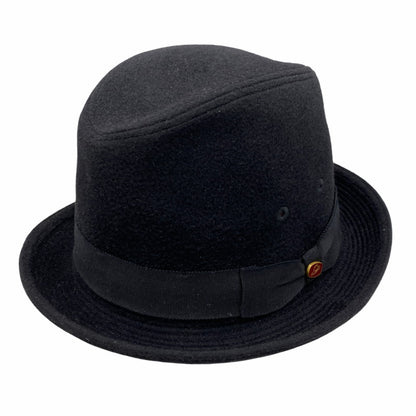 【中古品】【メンズ/レディース】 Borsalino ボルサリーノ BX451-10A00 アンゴラ100％ 中折れ BUCKET HAT バケット ハット 帽子 185-260407-kh-09-izu サイズ：56cm カラー：ブラック 万代Net店