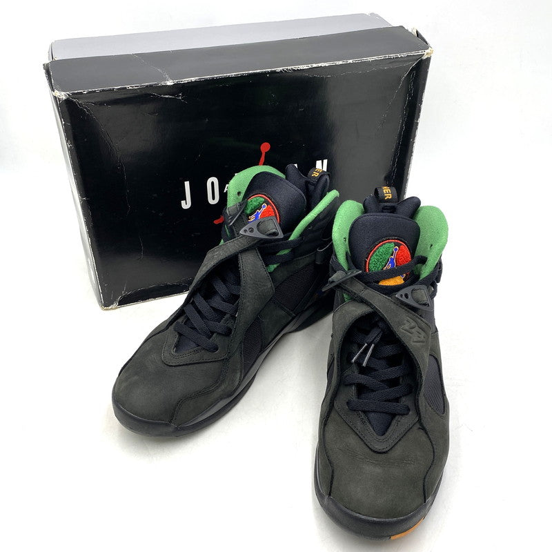 【中古品】【メンズ】 NIKE ナイキ 305381-004 AIR JORDAN エア ジョーダン 8 RETRO レトロ スニーカー シューズ 靴 160-260408-ya-01-izu サイズ：29cm カラー：BLACK/LIGHT CONCORD 万代Net店