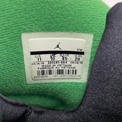 【中古品】【メンズ】 NIKE ナイキ 305381-004 AIR JORDAN エア ジョーダン 8 RETRO レトロ スニーカー シューズ 靴 160-260408-ya-01-izu サイズ：29cm カラー：BLACK/LIGHT CONCORD 万代Net店