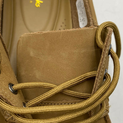 【中古品】【メンズ】 Clarks クラークス 699J BRATTON BOAT ブラットン ボート シューズ 靴 164-260408-ya-03-izu サイズ：27cm カラー：ベージュ 万代Net店