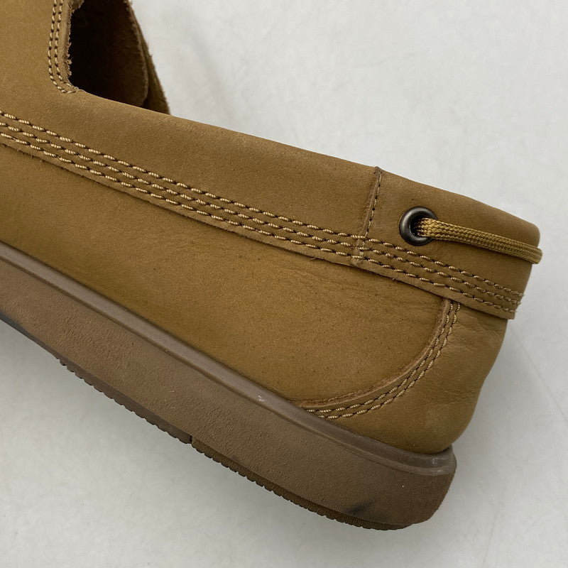 【中古品】【メンズ】 Clarks クラークス 699J BRATTON BOAT ブラットン ボート シューズ 靴 164-260408-ya-03-izu サイズ：27cm カラー：ベージュ 万代Net店