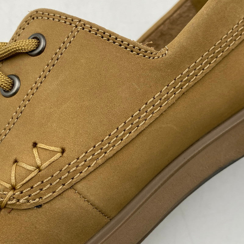 【中古品】【メンズ】 Clarks クラークス 699J BRATTON BOAT ブラットン ボート シューズ 靴 164-260408-ya-03-izu サイズ：27cm カラー：ベージュ 万代Net店