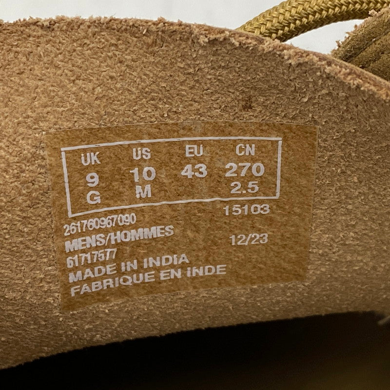 【中古品】【メンズ】 Clarks クラークス 699J BRATTON BOAT ブラットン ボート シューズ 靴 164-260408-ya-03-izu サイズ：27cm カラー：ベージュ 万代Net店