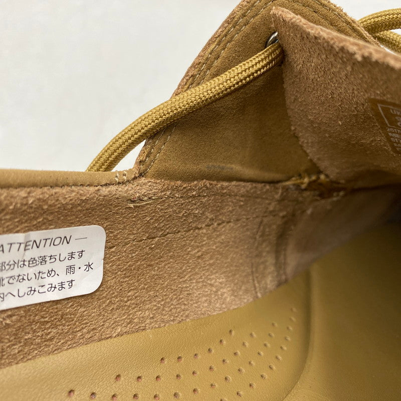 【中古品】【メンズ】 Clarks クラークス 699J BRATTON BOAT ブラットン ボート シューズ 靴 164-260408-ya-03-izu サイズ：27cm カラー：ベージュ 万代Net店