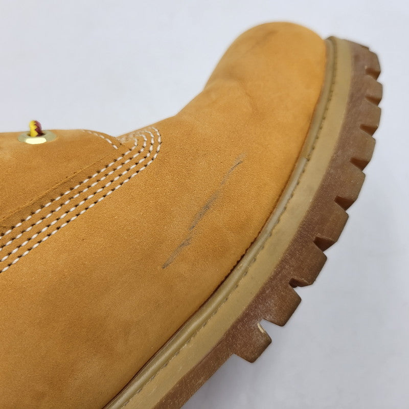 【中古品】【メンズ】 Timberland ティンバーランド 6INCH PREMIUM WP BOOT 10061 6インチ プレミアム ウォータープルーフ ブーツ シューズ 靴 164-260406-as-09-izu サイズ：US9.5（27.5cm） カラー：WHEAT 万代Net店