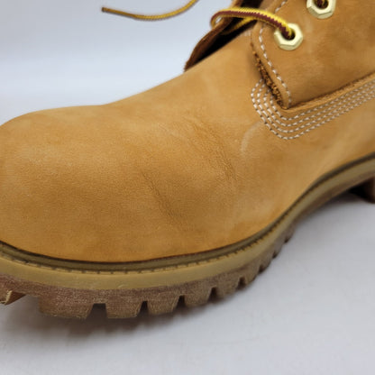 【中古品】【メンズ】 Timberland ティンバーランド 6INCH PREMIUM WP BOOT 10061 6インチ プレミアム ウォータープルーフ ブーツ シューズ 靴 164-260406-as-09-izu サイズ：US9.5（27.5cm） カラー：WHEAT 万代Net店