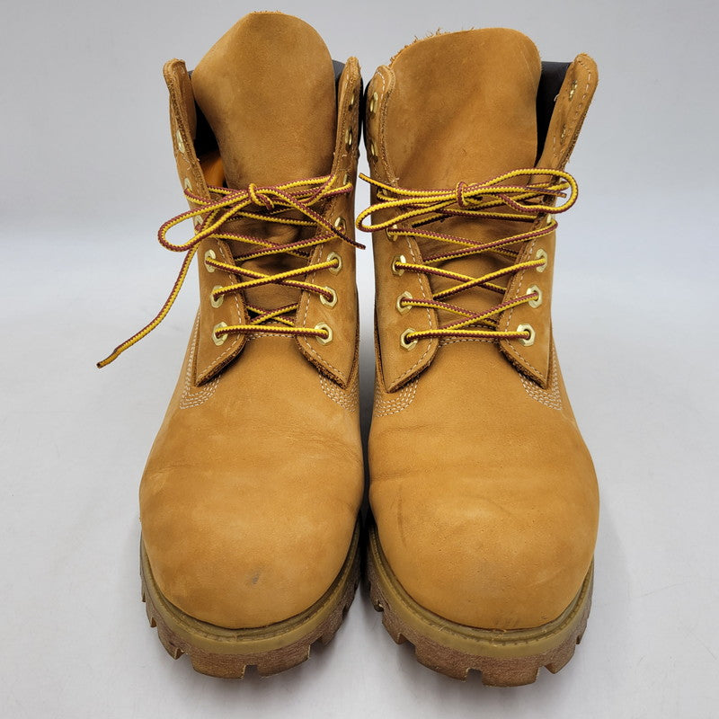 【中古品】【メンズ】 Timberland ティンバーランド 6INCH PREMIUM WP BOOT 10061 6インチ プレミアム ウォータープルーフ ブーツ シューズ 靴 164-260406-as-09-izu サイズ：US9.5（27.5cm） カラー：WHEAT 万代Net店