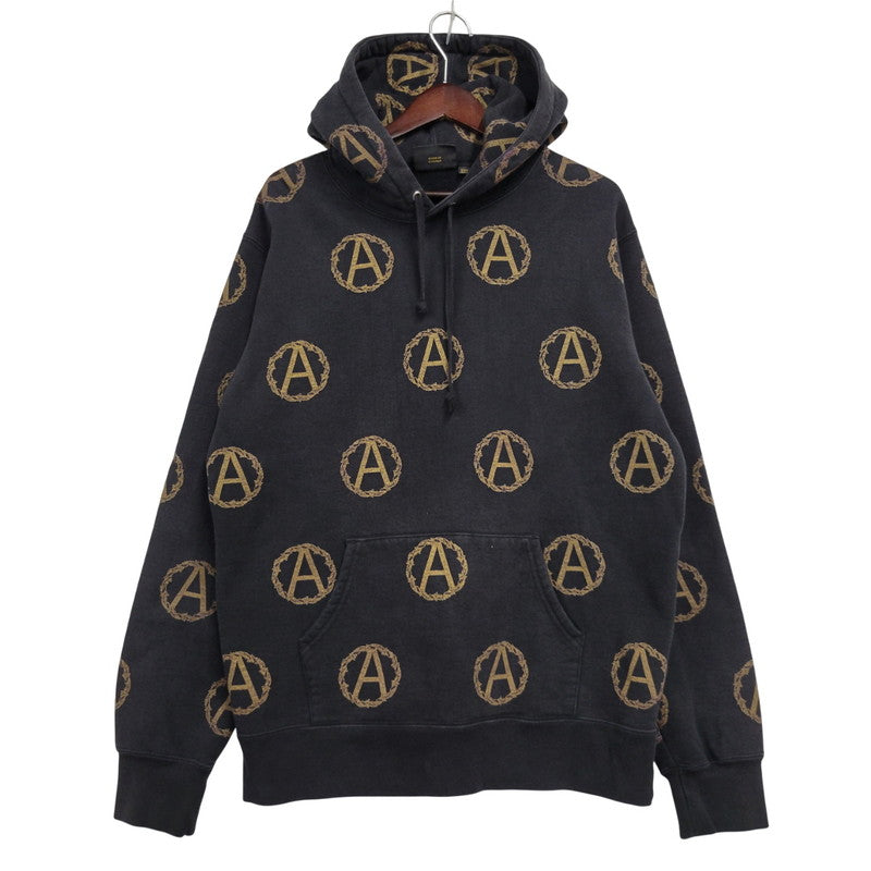 【中古品】【メンズ】 SUPREME×UNDERCOVER シュプリーム×アンダーカバー 16AW ANARCHY HOODED SWEATSHIRT アナーキー フーデッド スウェットシャツ トップス 長袖 149-260406-cs-16-izu サイズ：L カラー：ブラック 万代Net店