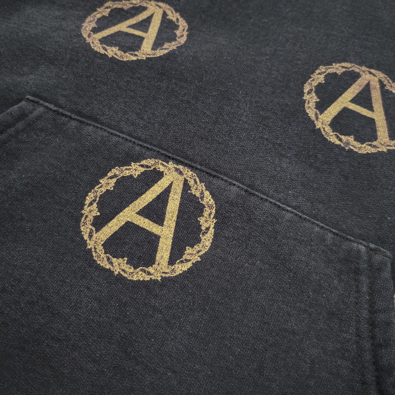 【中古品】【メンズ】 SUPREME×UNDERCOVER シュプリーム×アンダーカバー 16AW ANARCHY HOODED SWEATSHIRT アナーキー フーデッド スウェットシャツ トップス 長袖 149-260406-cs-16-izu サイズ：L カラー：ブラック 万代Net店