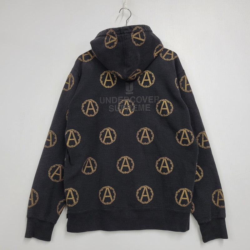 【中古品】【メンズ】 SUPREME×UNDERCOVER シュプリーム×アンダーカバー 16AW ANARCHY HOODED SWEATSHIRT アナーキー フーデッド スウェットシャツ トップス 長袖 149-260406-cs-16-izu サイズ：L カラー：ブラック 万代Net店