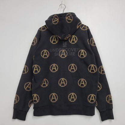 【中古品】【メンズ】 SUPREME×UNDERCOVER シュプリーム×アンダーカバー 16AW ANARCHY HOODED SWEATSHIRT アナーキー フーデッド スウェットシャツ トップス 長袖 149-260406-cs-16-izu サイズ：L カラー：ブラック 万代Net店