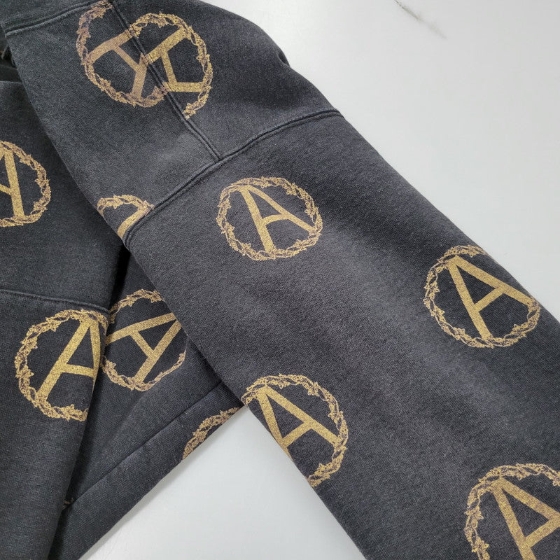 【中古品】【メンズ】 SUPREME×UNDERCOVER シュプリーム×アンダーカバー 16AW ANARCHY HOODED SWEATSHIRT アナーキー フーデッド スウェットシャツ トップス 長袖 149-260406-cs-16-izu サイズ：L カラー：ブラック 万代Net店