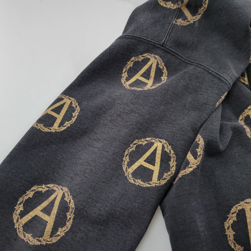 【中古品】【メンズ】 SUPREME×UNDERCOVER シュプリーム×アンダーカバー 16AW ANARCHY HOODED SWEATSHIRT アナーキー フーデッド スウェットシャツ トップス 長袖 149-260406-cs-16-izu サイズ：L カラー：ブラック 万代Net店