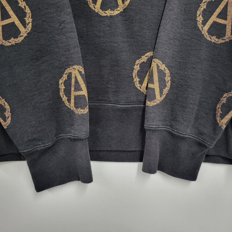 【中古品】【メンズ】 SUPREME×UNDERCOVER シュプリーム×アンダーカバー 16AW ANARCHY HOODED SWEATSHIRT アナーキー フーデッド スウェットシャツ トップス 長袖 149-260406-cs-16-izu サイズ：L カラー：ブラック 万代Net店