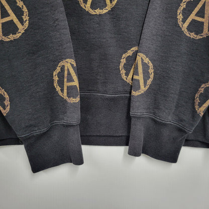 【中古品】【メンズ】 SUPREME×UNDERCOVER シュプリーム×アンダーカバー 16AW ANARCHY HOODED SWEATSHIRT アナーキー フーデッド スウェットシャツ トップス 長袖 149-260406-cs-16-izu サイズ：L カラー：ブラック 万代Net店