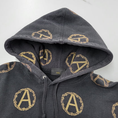 【中古品】【メンズ】 SUPREME×UNDERCOVER シュプリーム×アンダーカバー 16AW ANARCHY HOODED SWEATSHIRT アナーキー フーデッド スウェットシャツ トップス 長袖 149-260406-cs-16-izu サイズ：L カラー：ブラック 万代Net店