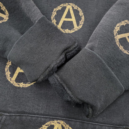 【中古品】【メンズ】 SUPREME×UNDERCOVER シュプリーム×アンダーカバー 16AW ANARCHY HOODED SWEATSHIRT アナーキー フーデッド スウェットシャツ トップス 長袖 149-260406-cs-16-izu サイズ：L カラー：ブラック 万代Net店