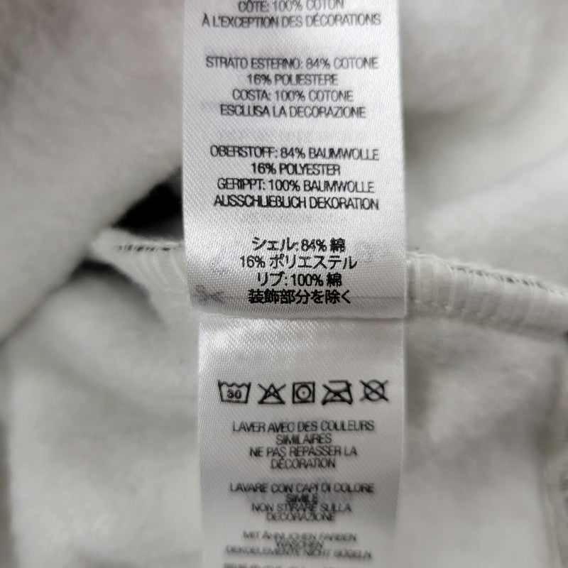 【中古品】【メンズ】 Supreme シュプリーム 22FW BOX LOGO CREWNECK ボックス ロゴ クルーネック トップス 長袖 149-260406-cs-13-izu サイズ：L カラー：ホワイト×ブラック 万代Net店