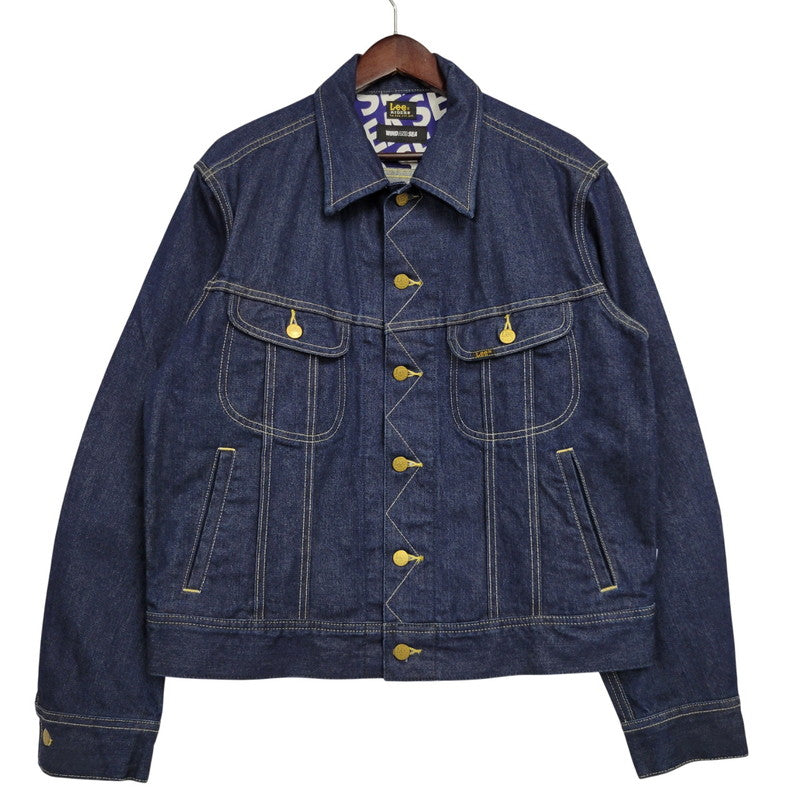 【中古品】【メンズ】 WIND AND SEA × LEE ウィンダンシー × リー LB0470 DENIM JACKET デニム ジャケット アウター 142-260406-cs-24-izu サイズ：L カラー：インディゴ 万代Net店