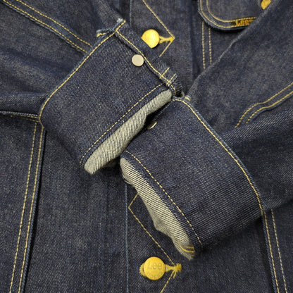 【中古品】【メンズ】 WIND AND SEA × LEE ウィンダンシー × リー LB0470 DENIM JACKET デニム ジャケット アウター 142-260406-cs-24-izu サイズ：L カラー：インディゴ 万代Net店