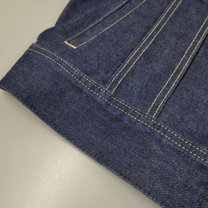 【中古品】【メンズ】 WIND AND SEA × LEE ウィンダンシー × リー LB0470 DENIM JACKET デニム ジャケット アウター 142-260406-cs-24-izu サイズ：L カラー：インディゴ 万代Net店