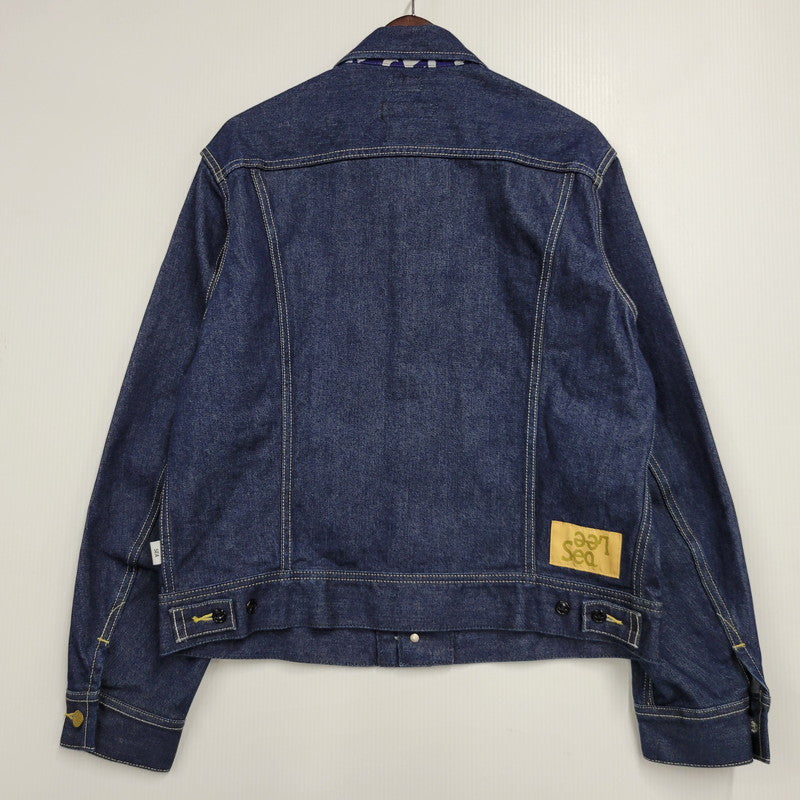 【中古品】【メンズ】 WIND AND SEA × LEE ウィンダンシー × リー LB0470 DENIM JACKET デニム ジャケット アウター 142-260406-cs-24-izu サイズ：L カラー：インディゴ 万代Net店