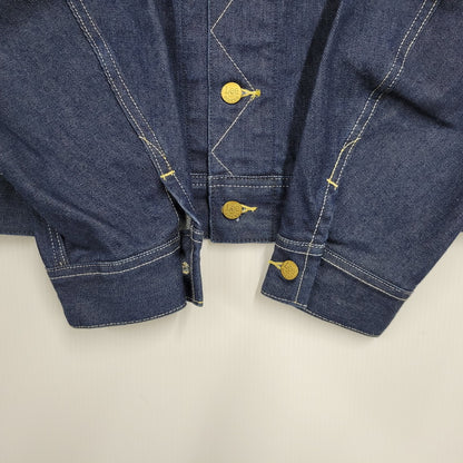 【中古品】【メンズ】 WIND AND SEA × LEE ウィンダンシー × リー LB0470 DENIM JACKET デニム ジャケット アウター 142-260406-cs-24-izu サイズ：L カラー：インディゴ 万代Net店