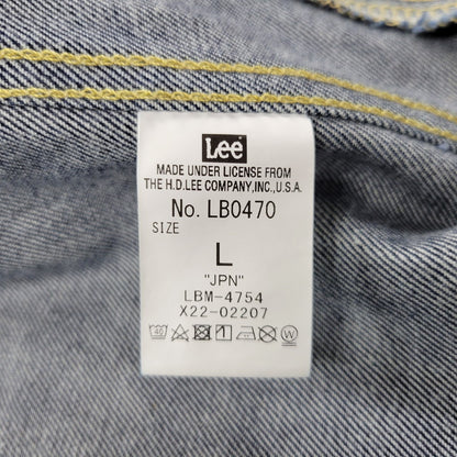 【中古品】【メンズ】 WIND AND SEA × LEE ウィンダンシー × リー LB0470 DENIM JACKET デニム ジャケット アウター 142-260406-cs-24-izu サイズ：L カラー：インディゴ 万代Net店