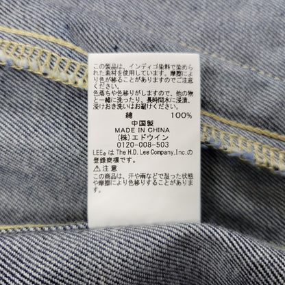【中古品】【メンズ】 WIND AND SEA × LEE ウィンダンシー × リー LB0470 DENIM JACKET デニム ジャケット アウター 142-260406-cs-24-izu サイズ：L カラー：インディゴ 万代Net店