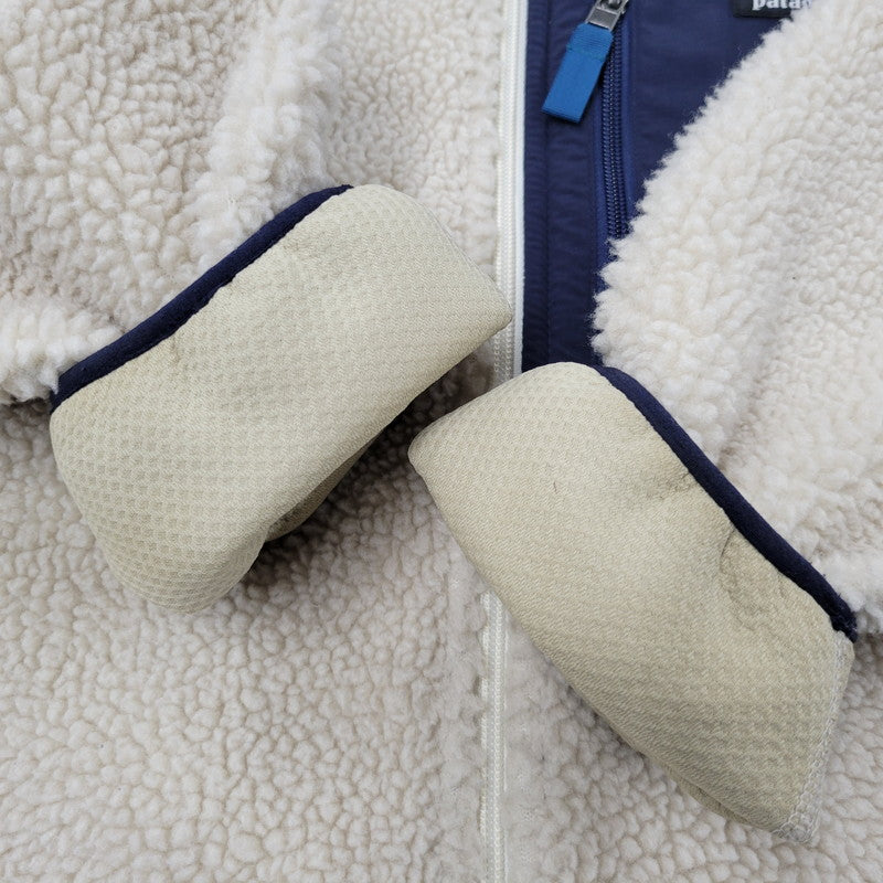 【中古品】【メンズ】 patagonia パタゴニア STY23056FA18 CLASSIC RETRO-X JACKET クラシック レトロX ジャケット アウター 144-260405-kh-13-izu サイズ：M カラー：アイボリー×ネイビー 万代Net店
