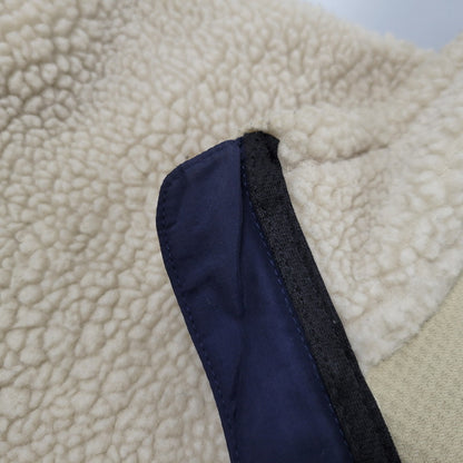 【中古品】【メンズ】 patagonia パタゴニア STY23056FA18 CLASSIC RETRO-X JACKET クラシック レトロX ジャケット アウター 144-260405-kh-13-izu サイズ：M カラー：アイボリー×ネイビー 万代Net店