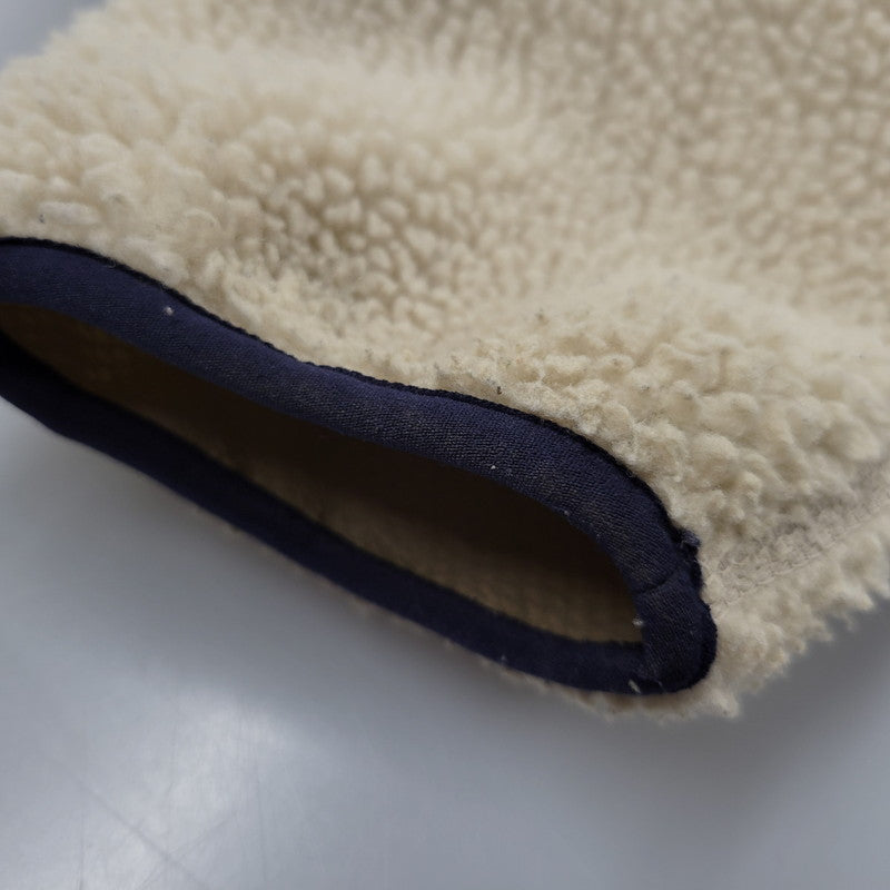 【中古品】【メンズ】 patagonia パタゴニア STY23056FA18 CLASSIC RETRO-X JACKET クラシック レトロX ジャケット アウター 144-260405-kh-13-izu サイズ：M カラー：アイボリー×ネイビー 万代Net店