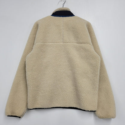 【中古品】【メンズ】 patagonia パタゴニア STY23056FA18 CLASSIC RETRO-X JACKET クラシック レトロX ジャケット アウター 144-260405-kh-13-izu サイズ：M カラー：アイボリー×ネイビー 万代Net店