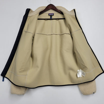 【中古品】【メンズ】 patagonia パタゴニア STY23056FA18 CLASSIC RETRO-X JACKET クラシック レトロX ジャケット アウター 144-260405-kh-13-izu サイズ：M カラー：アイボリー×ネイビー 万代Net店