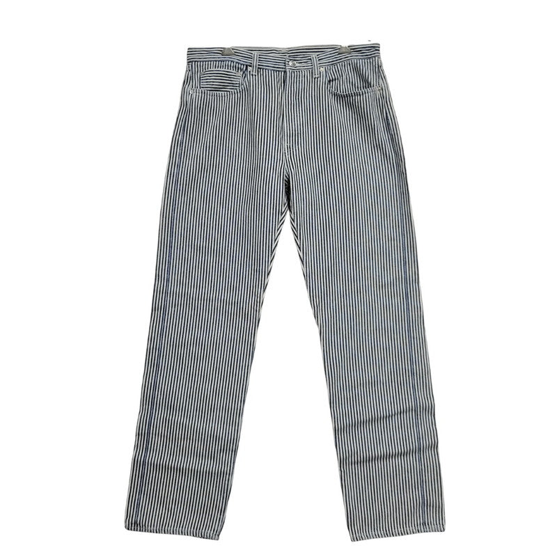 【中古品】【メンズ】 LEVI'S × NIGO リーバイス×ニゴ PC9-A5903-0000 HICKORY STRIPE 501 XX DENIM PANTS ヒッコリーストライプ デニム パンツ ボトムス ズボン 158-260406-cs-19-izu サイズ：34 カラー：ホワイト×ブルー 万代Net店