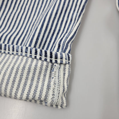 【中古品】【メンズ】 LEVI'S × NIGO リーバイス×ニゴ PC9-A5903-0000 HICKORY STRIPE 501 XX DENIM PANTS ヒッコリーストライプ デニム パンツ ボトムス ズボン 158-260406-cs-19-izu サイズ：34 カラー：ホワイト×ブルー 万代Net店