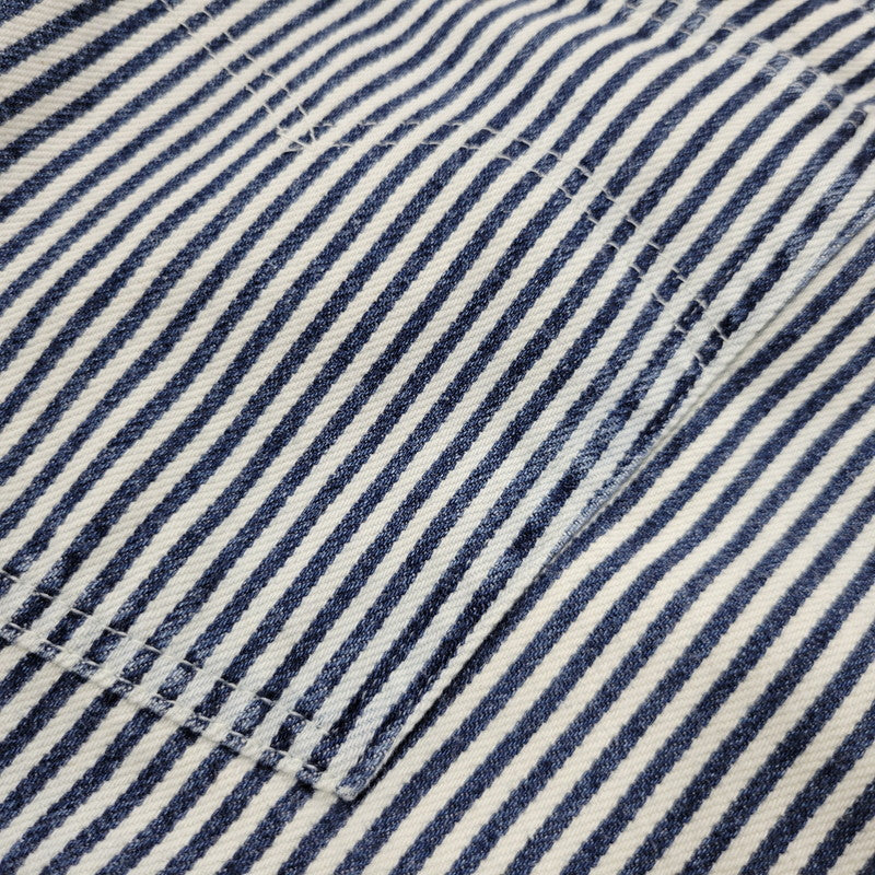 【中古品】【メンズ】 LEVI'S × NIGO リーバイス×ニゴ PC9-A5903-0000 HICKORY STRIPE 501 XX DENIM PANTS ヒッコリーストライプ デニム パンツ ボトムス ズボン 158-260406-cs-19-izu サイズ：34 カラー：ホワイト×ブルー 万代Net店