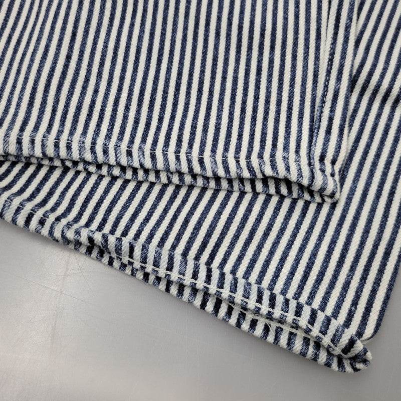 【中古品】【メンズ】 LEVI'S × NIGO リーバイス×ニゴ PC9-A5903-0000 HICKORY STRIPE 501 XX DENIM PANTS ヒッコリーストライプ デニム パンツ ボトムス ズボン 158-260406-cs-19-izu サイズ：34 カラー：ホワイト×ブルー 万代Net店