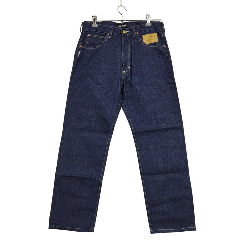 【中古品】【メンズ】 WIND AND SEA × LEE ウィンダンシー × リー LB0471 ZIP FLY DENIM PANTS ジップ フライ デニム パンツ ボトムス ズボン 153-260406-cs-18-izu サイズ：L カラー：インディゴ 万代Net店
