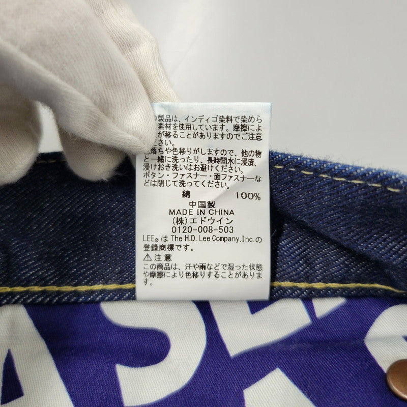 【中古品】【メンズ】 WIND AND SEA × LEE ウィンダンシー × リー LB0471 ZIP FLY DENIM PANTS ジップ フライ デニム パンツ ボトムス ズボン 153-260406-cs-18-izu サイズ：L カラー：インディゴ 万代Net店