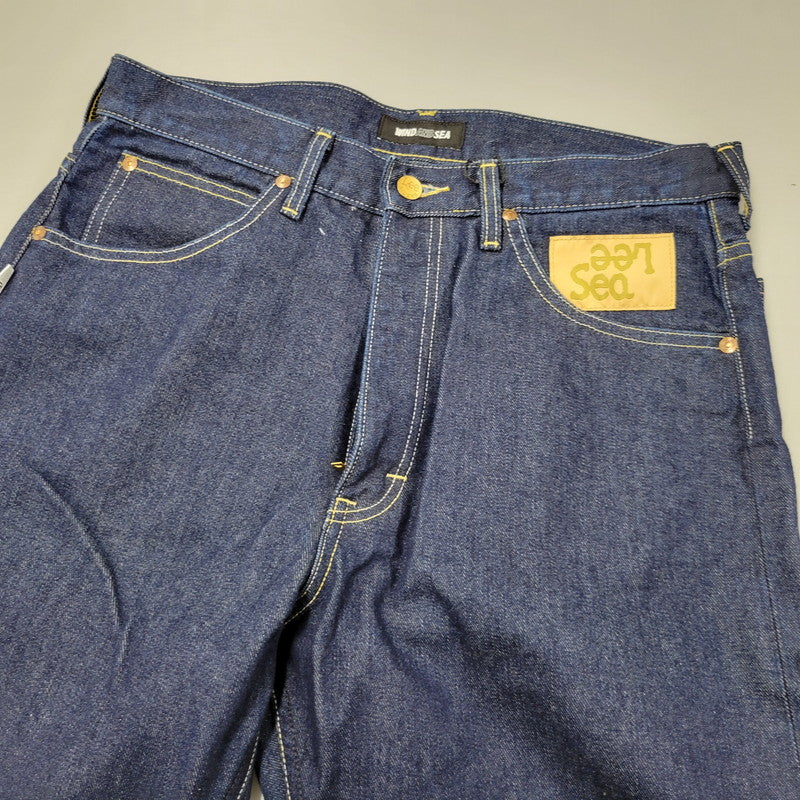 【中古品】【メンズ】 WIND AND SEA × LEE ウィンダンシー × リー LB0471 ZIP FLY DENIM PANTS ジップ フライ デニム パンツ ボトムス ズボン 153-260406-cs-18-izu サイズ：L カラー：インディゴ 万代Net店